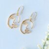 Aretes Rostro Asimétrico